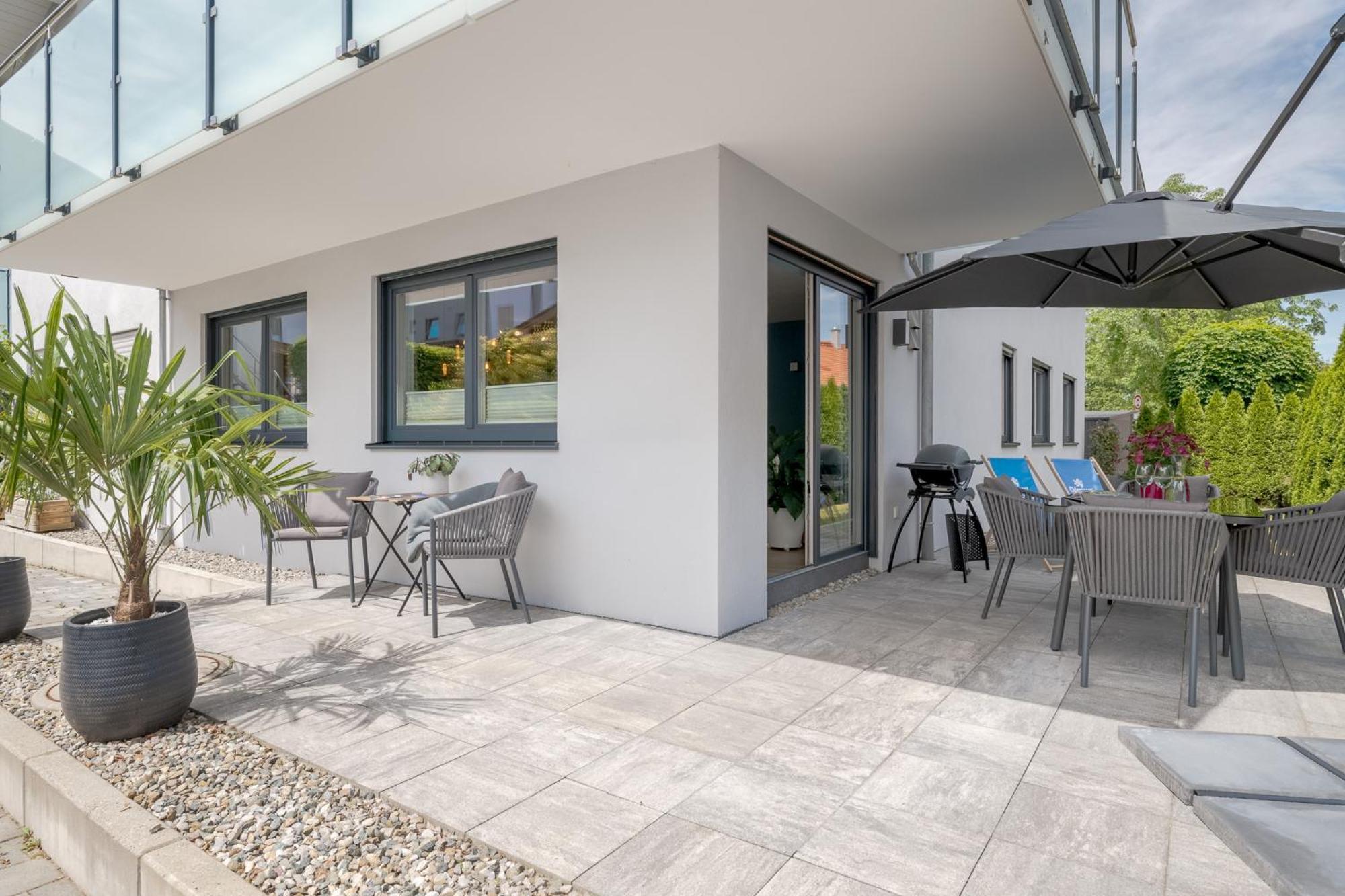 Fenjoy: Ferienapartment Mit Garten / Zentral / Bbq Bernau am Chiemsee Exterior foto